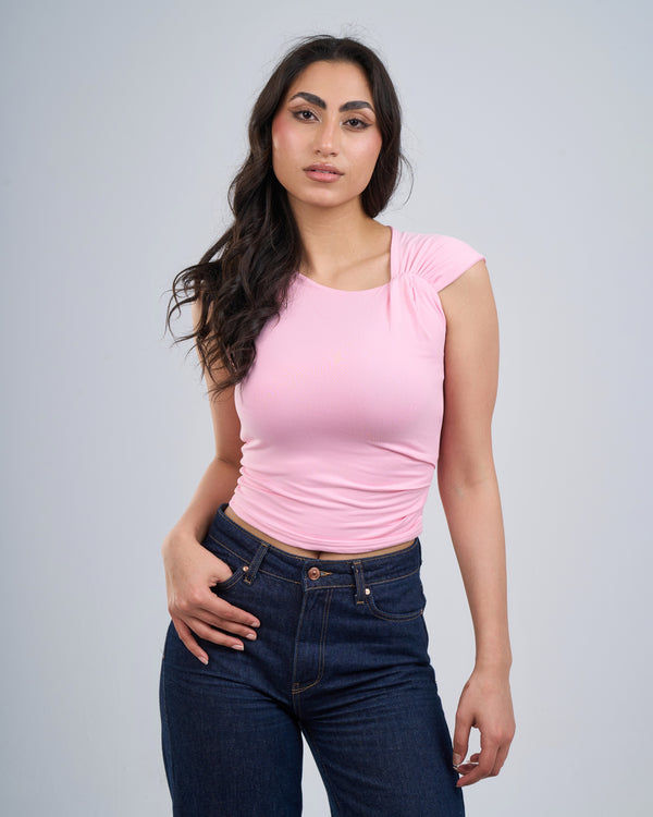 Side-Ruched Top
